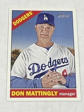 2015 Topps Heritage Baseball #116 - Don Mattingly - Los Angeles Dodgers