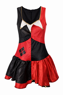 red and black harley quinn dress DC Comics Batman Harley Quinn Dress Size Large Black and Red Great condition
