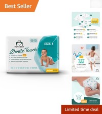 Gentle Touch Disposable Diapers Size 4 - Up to 12 Hours Leak Defense, 37 Count