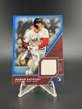 2026 Topps Series 1 Roman Anthony RC Major League Material Relic Card Blue /150