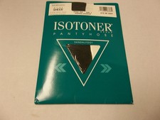 Vintage 1988 Isotoner Evening Shadow Sandalfoot Pantyhose Size 3 Style 504