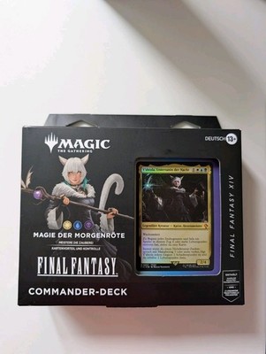 Magic The Gathering Final Fantasy Magie der Morgenröte Commander Deck DEUTSCH