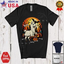 Boo; Lovely Halloween Custom Name Boo Ghost Costume Llama Pumpkin T-Shirt