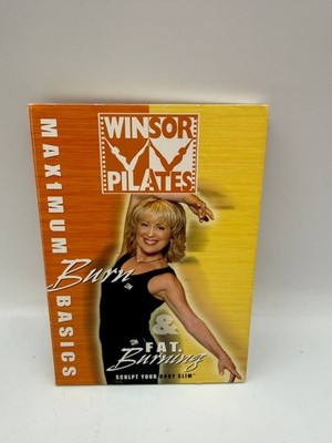 Winsor Pilates Maximum Burn Basics & Fat Burning DVD 2005 Mari Winsor Workout
