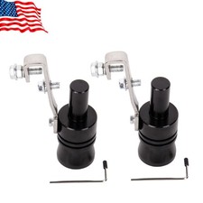 2pcs Xl Turbo Sound Whistle Muffler Exhaust Pipe Whistler Auto Qewbokkaogswrdewl