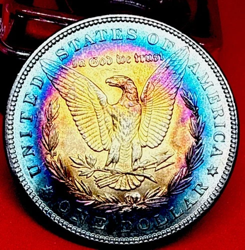 1885 Morgan Silver Dollar - MS+++ “Monster Natural Toner” UNC BU