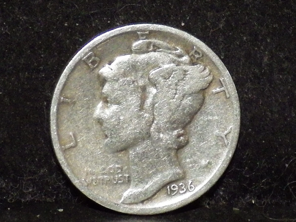 Silver 1936 Year Mercury Dimes (1916-1945) for sale | eBay