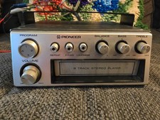 Vintage - Pioneer Tp-727 8 Track Car Under Dash Wmounting Bracket - Works