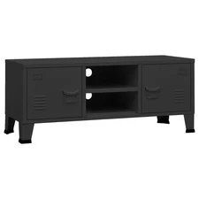 Industrial Metal TV Stand in Different Colors and Styles vidaXL