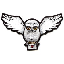 Harry Potter Hedwig Embroidered Iron-on Patch Harry Potter Hedwig Embroidered Iron-on Patch