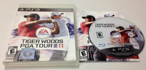 PS3 Tiger Woods PGA Tour 11 Game Sony Playstation EA Sports Complete - Picture 1 of 1