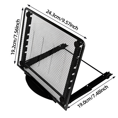 NEWEST Foldable Laptop Tablet Stand Angle Adjustable Holder Riser Portable