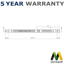 Motaquip Front Brake Hose Fits Volvo V70 C70 940 850 740 960 S70 V90 760 S90