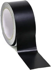 Black Aluminum Foil Tape Black Adhesive Aluminum Foil Tape High Temp Heavy Duty 
