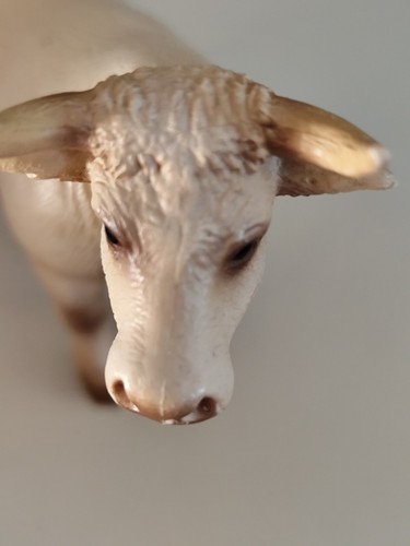 Schleich 13610 Charolais Kuh/Made In Germany 2005/Sammeln/Tiere/Bauernhof/Selten - Bild 2 von 10