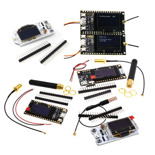 LORA32 433/868/915Mhz SX1276/1278 ESP32 0.96 OLED SD Card Bluetooth WiFi - Picture 5 of 22