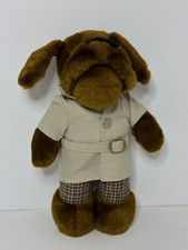 Vintage McGruff the Crime Dog Plush 1979-81 Dakin 9 Stuffed Animal Coat