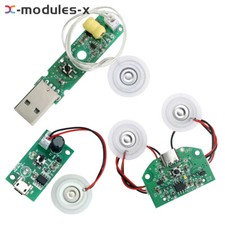 DC 5V Type-C USB Mini Ultrasonic Humidifier Dual Spray Module DIY KIT Atomizing