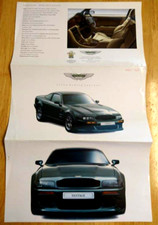 Aston Martin Virage Vantage Brochure - Very Rare