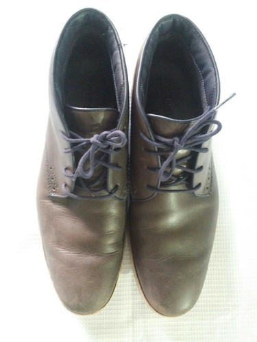 Timberland Men's Grey Leather Shoes 