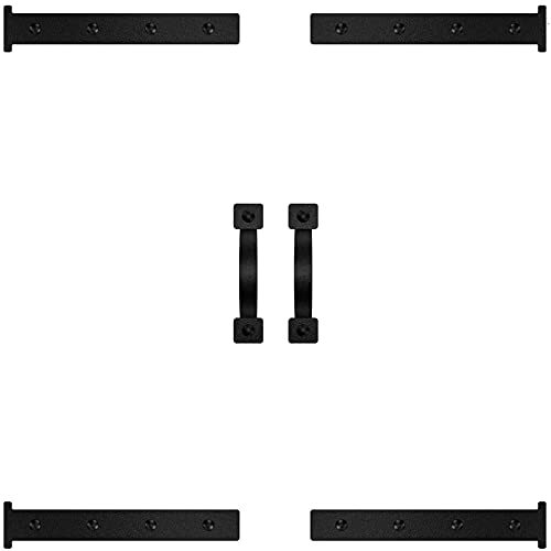 YOGO Decorative Garage Door Accents Faux Hinges Handles