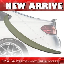Unpainted Fit For BMW F32 Coupe 420i 428i P Type Rear Boot Trunk Spoiler
