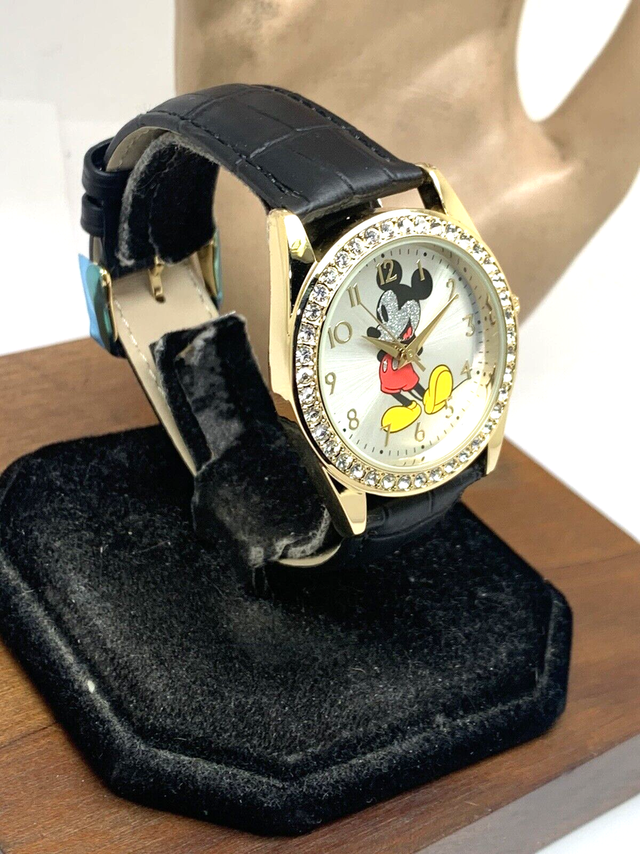 Disney Women\'s Watch Mickey Mouse W002757 Black Dial Quartz 38mmLeather Band Buy Disney Women main image 4