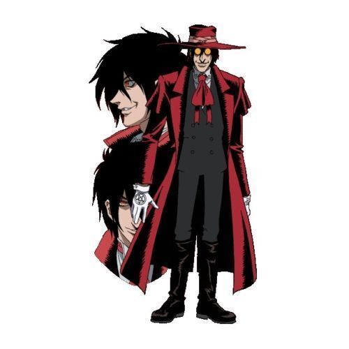 Custom made Anime Hellsing Alucard Cosplay Costume Set