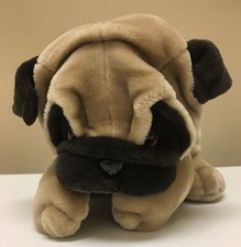 Bestever Pug Plush Dog Stuffed Animal Brown Tan 14  