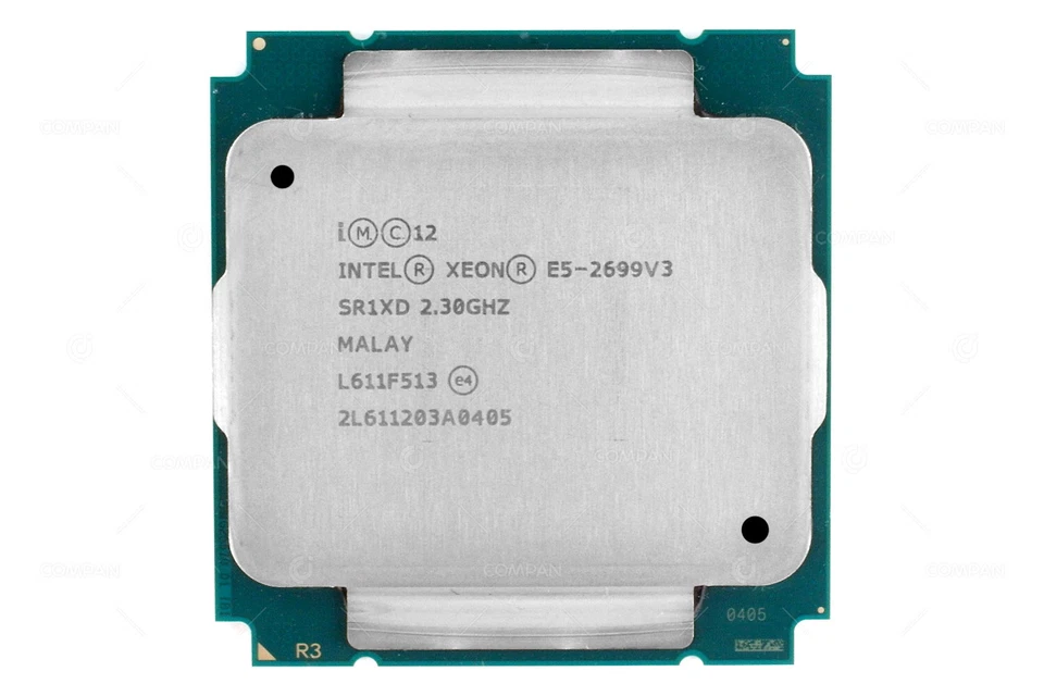 SR1XD INTEL XEON E5-2699 V3 2.30GHZ 18 CORE 45MB CACHE 145W LGA2011-3 - Immagine 2 di 4