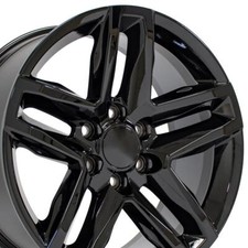20 Black 5911 Wheel Fits Chevy Suburban Tahoe Silverado Z71 Trail Boss