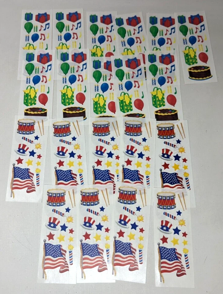 Creative Memories Happenings Holiday Seasons Scrapbook Sticker 248 Lot DW22 - Image 3 of 4