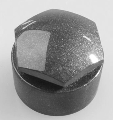 1 Stück Original Audi Radschraubenkappe Kappe für Radschrauben grau 4M0601173D