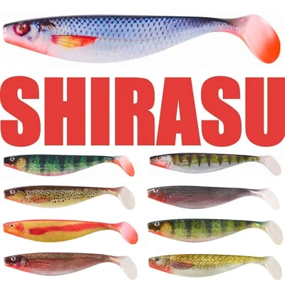 Balzer Shirasu Photo Print Shad & 2.0 6 10 13 17 23 cm Gummifisch Naturdesign