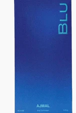 AJMAL BLU EAU DE PARFUM SPRAY FOR MEN 3.0 Oz / 90 ml BRAND NEW ITEM!!!