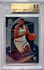 2019-20 Spectra Basketball #150 ERIC PASCHALL RC BGS 9.5 GEM MINT WARRIORS