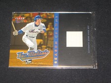 KAZ MATSUI METS LEGEND CERTIFIED GENUINE AUTHENTIC BASEBALL GAME USED BAT CARD