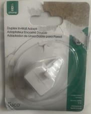 Jasco Power Gear Telephone Duplex Adapter - White - 76191