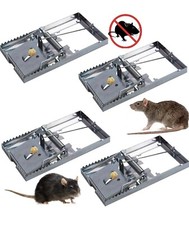 Metal Large Rat Traps Mice Rodent Pest Control Trap Human Mouse Rat Mice Trap