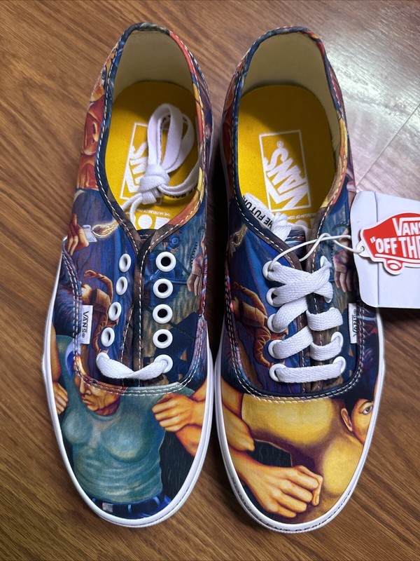 Judith F. Baca Authentic Sneaker Vans x MOCA Mens 8 Womens 9.5