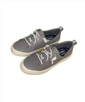 Sperry Women's Grey Crest Vibe Sneaker, 6.5