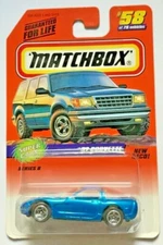 Matchbox ‘97 Corvette #058 MBX ‘97 Series Blue VHTF! 