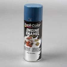 Duplicolor DE1609 Engine Enamel Paint, Chevrolet Blue, 12 Oz Can