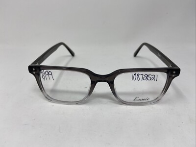 EMMIE EYEWEAR 374 50-20-145 C4 GRAY TRANSLUCENT EYEGLASSES +D09