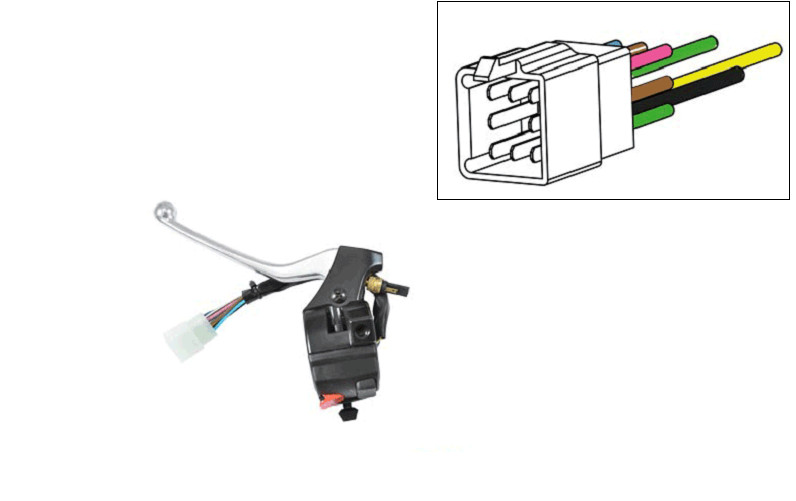 Poignée de gaz adaptable Booster et BW'S 50 complet après 2004 guidon 22mm
