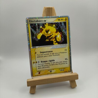 Pokemon Karte Elektek EX 97/109 - Rubin Saphir Spanisch Booster Release