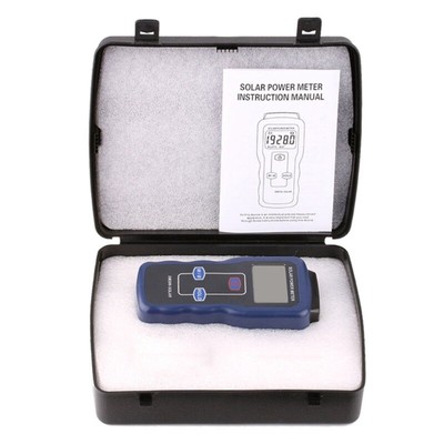Digital Solar Power Meter Sun Light Energy Measuring Tester Sun Light Radiation