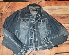 Maurices Womens Denim Jean Jacket Sz Medium Med