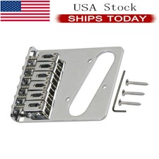 6 Saddles Guitar Bridge Control Plate for Telecaster Tele TL Electric Guitar