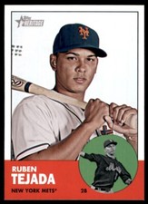2012 Topps Heritage #107 Ruben Tejada